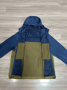 Veste coupe-vent de haute qualité pour homme, légère, imperméable, à capuche, coupe-vent OEM - Product Image 6