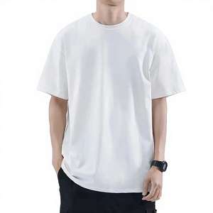 Camiseta de Manga Corta Extra Grande para Hombre, 100% Algodón de Alta Calidad, 300 g/m², Cuello Redondo, Personalizable con Logotipo, Camiseta Lisa para Hombre - Product Image 2