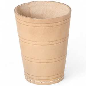 Gobelets à dés double couche de haute qualité, personnalisables avec logo d'usine, en cuir véritable/PU, rangement facile, produit authentique en stock - Product Image 6