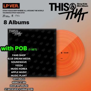 Stray Kids-THIS & That (VERSIÓN LP) 8 Álbumes con POB 1 SET Producto 100% Genuino - Product Image 1