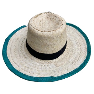 Sombrero Mexicano Vietnamita de Paja, Ala Ancha, Hecho a Mano, Material de Paja, para Playa, Vacaciones, Festivales, Disfraces y Eventos - Product Image 1