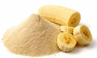 Bananenextractpoeder, sproeidrogen, voedingskwaliteit, inulinerijk fruitpoeder in glazen verpakking, alle seizoenen, premium bananenpoeder