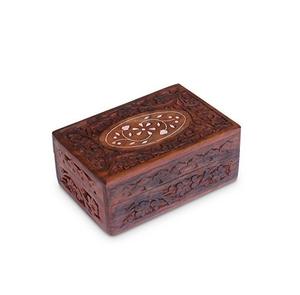 Caja de Almacenamiento de Madera Moderna y Minimalista para Decoración Contemporánea del Hogar y la Oficina - Product Image 3