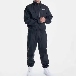 Custom Manufacturers Nylon <b>Jacket</b> and Nylon Tracksuit Pants Joggers Reflective Windbreaker Sweatsuit Tracksuit for Men - Product Image 1