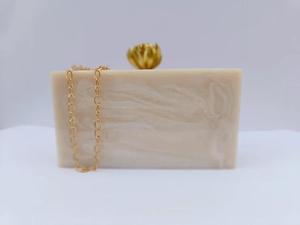 Bolso de Mano de Acrílico de Diseño para Mujer, Elegante Bolso de Hombro para Novia, Accesorio de Moda con Estilo para Bodas y Fiestas - Product Image 2