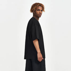 T-shirt Unisexe Oversize à Épaules Tombantes, Manches Courtes, 200 g/m², Personnalisable avec Logo Imprimé, Style Streetwear pour Hommes, Vente en Gros - Product Image 2