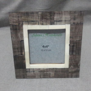 Natural Wood and Resin <b>Picture</b> <b>Frame</b> Used for Tabletop or Wall Display Elegant Wooden Resin Photo <b>Frame</b> With Cheap Cost sale - Product Image 1