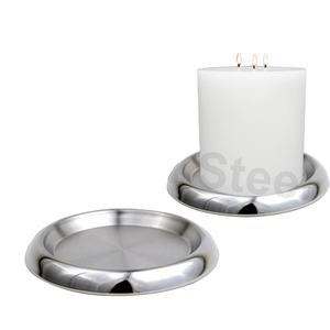 T-Light Bougeoir en métal en acier inoxydable écologique avec impression offset pour la décoration de la maison Fêtes de Noël - Product Image 1