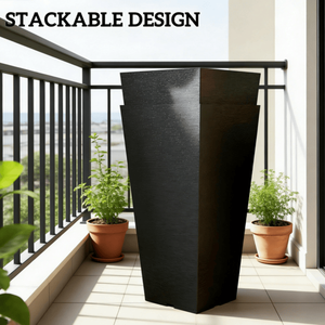 Set di 2 Vasi in Plastica per Coltivare ed Esporre le Tue Piante e Fiori Preferiti - Product Image 5