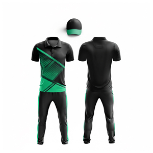 Uniforme de Críquet Sublimado Personalizado para Clubes |   Uniforme Completo de Cricket para Hombres, Mujeres y Jóvenes, Camiseta Polo y Pantalones, OEM - Product Image 3