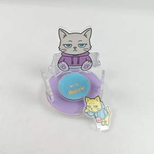 Soporte Giratorio Acrílico para Anime y Videojuegos con Plástico Transparente Resistente para Exhibir tus Personajes Favoritos, 12+ Años, Unisex - Product Image 4