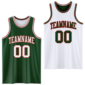 Maillot de basket-ball réversible personnalisé pour le marché américain – Tenue d'équipe - Product Image 1
