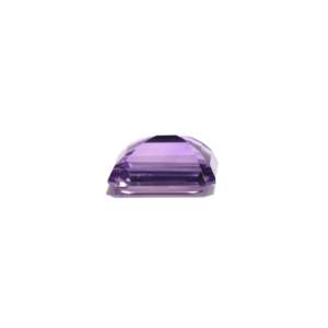Natural Amethyst Loose Gemstone 8.5 Carat Emerald Cut Pear Shape 20mm for Fine Jewelry - Product Image 3