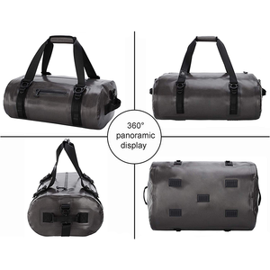 OEM Custom PVC TPU 15L Tour Dry Duffle Backpack Waterproof Airtight Zipper Outdoor Camping Travel Hiking <b>Climbing</b> - Product Image 3