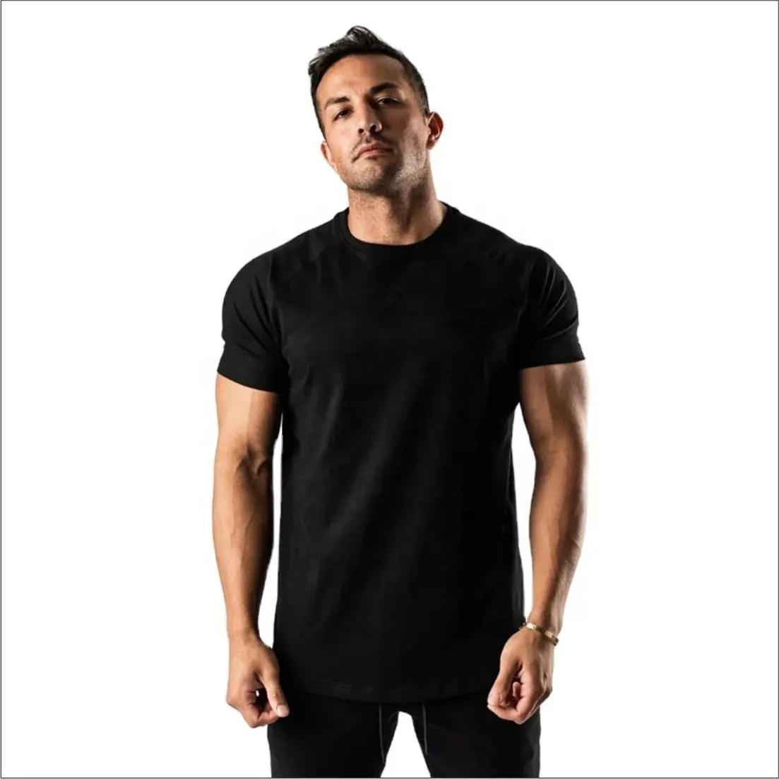 2022 Summer Cotton Men's T-Shirt Short-Sleeve Man T-Shirt Short Sleeve Pure Color s Clothing T-Shirts Tops Tee Men's Clothing