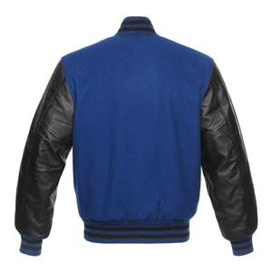 The Best Quality <b>Men</b> Wool Jacket With Leather Sleeve Made in Pakistan - Product Image 6