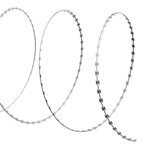 Fil barbelé rasoir galvanisé de 75 mètres (246 pieds) – 5 rouleaux de fil de clôture pour la sécurité - Product Image 4