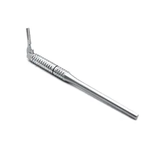 Microcuchilla Dental de Alta Gama con Mango Redondo, Recubierta de Titanio, Instrumento Quirúrgico de Acero Inoxidable para Uso Hospitalario - Product Image 1