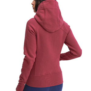 Chaqueta Deportiva para Mujer, Ligera, con Cierre Completo, Capucha, Transpirable, de Secado Rápido, con Estampado - Product Image 4