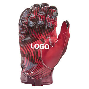 SALUBRIOUS SPORTS American Style Gloves with Silicone Palm Polyester/Cotton Material Custom Team Branding for Training & Matches - Product Image 5