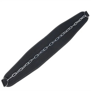 Ceinture de musculation unisexe en néoprène avec protection pour les paumes, boucle à chaîne en acier robuste, respirante et réglable, équipement de fitness - Product Image 3