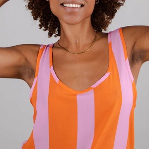 Débardeur sans manches pour femme, taille américaine, uni, sexy, couleur unie, dos nu, en tricot, style tube - Product Image 6