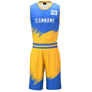 Uniformes de Baloncesto Personalizados al por Mayor, Camisetas Transpirables de Secado Rápido con Sublimación, Uniformes de Baloncesto para Hombre - Product Image 5