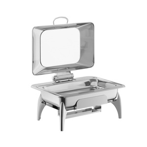 Plat à réchaud métallique fiable pour l'hôtellerie, conçu pour un service de restauration constant et des performances durables - Product Image 2
