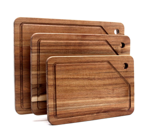 Tablas de Cortar de Madera Ecológicas de Primera Calidad para Centros de Mesa, Utensilios de Cocina, Aptas para Lavavajillas, Tamaño Personalizable - Las Mejores - Product Image 1