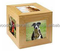 Boîte d'urne en bois de vente chaude pour les cendres d'animal familier Urnes de crémation en bois pour les cendres de chat et de chien Urnes en palissandre à bas prix - Product Image 5