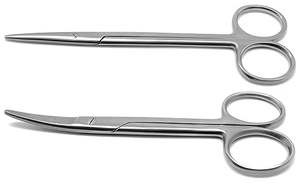 Ciseaux Metzenbaum en acier inoxydable de haute qualité, instruments chirurgicaux manuels de précision Supercut pour la dissection - Product Image 2