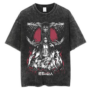 เสื้อยืดโอเวอร์ไซส์คุณภาพสูง ผ้าคอตตอนหนา 260 GSM สไตล์วินเทจ ล้างสีแบบแอซิดวอช ไซส์ใหญ่พิเศษ  รับสกรีนโลโก้ เสื้อผ้าจากบังกลาเทศ - Product Image 3