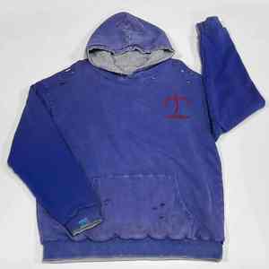 Sudaderas con Capucha Reversibles Personalizadas con Serigrafía, Sudaderas con Capucha de Algodón French Terry con Lavado Ácido y Efecto Desgastado para Hombre - Product Image 5