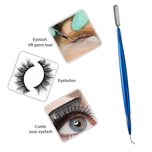 Applicateur de rehaussement de cils bleu, outil en acier inoxydable à marque privée, outils de rehaussement de cils ODM, instruments de beauté par Bahasa Pro - Product Image 5