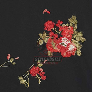 T-shirts brodés confortables et respirants en promotion en ligne – T-shirts brodés style streetwear - Product Image 6