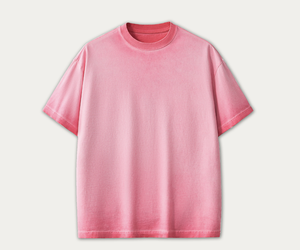 เสื้อยืดดีไซน์ล่าสุด ล้างสีแบบแอซิด คอกลม สไตล์วินเทจ สตรีทแวร์ ผ้าฝ้าย ใส่สบายช่วงฤดูร้อน ทรงโอเวอร์ไซส์ รับสกรีนโลโก้ สำหรับผู้ชาย - Product Image 2