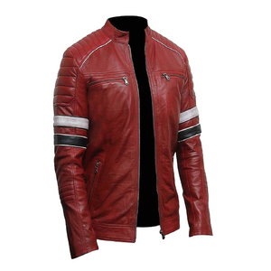 Chaqueta de Cuero Genuino al Mejor Precio para Uso Diario con Diseño Personalizado, Precio al por Mayor Disponible - Product Image 4