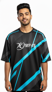 เสื้อยืดโอเวอร์ไซส์พรีเมียมสไตล์สตรีทแวร์สำหรับผู้ชาย ทรงหลวม สวมใส่สบาย แฟชั่นแนวอเมริกัน - Product Image 2