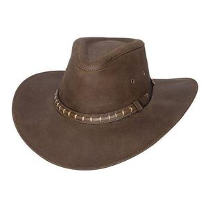 Chapeaux de cowboy en cuir véritable personnalisables – Protection solaire écologique pour l'extérieur, voyage, plage, équitation - Product Image 6