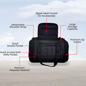 Sac de sport de haute qualité, grande capacité, pour usage extérieur, imperméable, fabriqué au Pakistan - Product Image 2