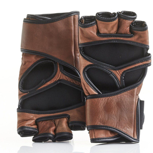 Gants de boxe sur mesure de haute qualité, en cuir véritable antidérapant, pour la compétition, avec logo personnalisé - Product Image 4