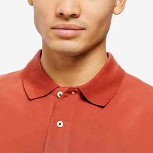 Camiseta Polo de Golf para Hombre, 100% Algodón, Impresión de Logotipo Personalizado, Elástica, de Secado Rápido, Corte Ajustado, Transpirable, Corte Regular, Venta al Por Mayor - Product Image 4