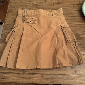 Kilt Utility Scottish Highland Taille 38 Utility 100% Coton Canvas Cargo Kaki 2026 - Product Image 1