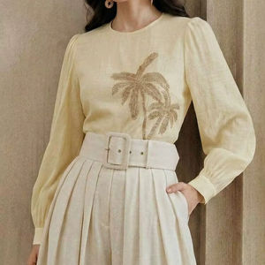 Style Peasant Colorful Handcrafted Womens Beaded Long Sleeve Beach Plus Size Tunic <b>Tops</b> Sexy Dresses - Product Image 1