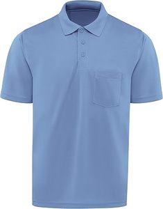 เสื้อเชิ้ตผู้ชายขายดี ปกติดกระดุม สีพื้น ผ้าถัก โพลีเอสเตอร์ 100% มีเท็กซ์เจอร์ เหมาะสำหรับใส่ลำลองและใส่ทำงาน - Product Image 4