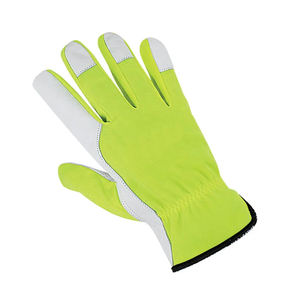 Gants de sécurité robustes en cuir synthétique pour le jardinage, protection des mains, gants d'assemblage, vente en gros, gants de conducteur confortables et souples - Product Image 4
