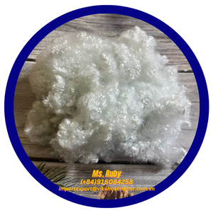 Fibras de Poliéster Blancas Recicladas Vikohasan Vietnam Grado 7D HCS para Relleno de Cojines de Sofá, Almohadas y Juguetes a Bajo Precio - Product Image 2