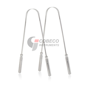 Oral <b>Tongue</b> Cleaner Stainless Steel Anti-Bacterial <b>Scraper</b> Tool Halitosis Prevention Dental Care - Product Image 1