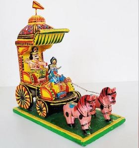 Arjun Rath en bois par Theperfectbazaar, fabriqué en Inde - Product Image 3
