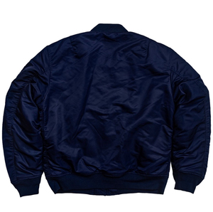 <b>Mens</b> Winter Bomber <b>Jacket</b> Polyester Stand Collar Zip Up <b>Flight</b> <b>Jacket</b> Windproof Breathable Custom Logo - Product Image 5